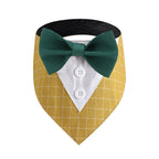 Tuxedo Suit Dog Bandana, Adjustable