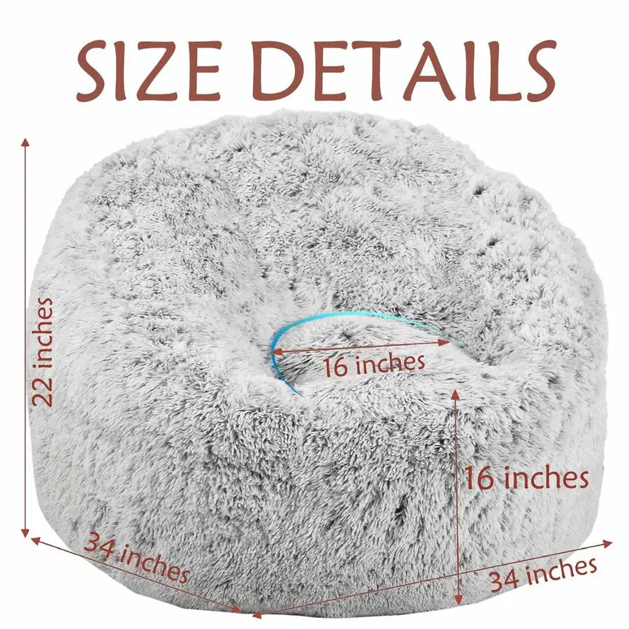 Faux Fur Bean Bag Chairs