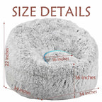 Faux Fur Bean Bag Chairs