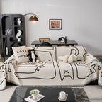 Chenille Anti-cat Scratch Sofa Cover Blanket