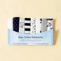 5/8 Pcs Cotton Newborn Baby Towels Set