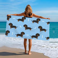 Dachshund Beach Towel