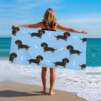 Dachshund Beach Towel
