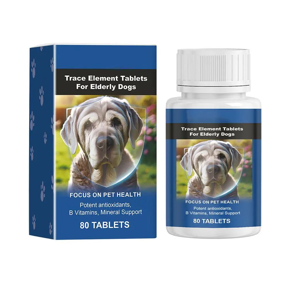 Senior Dog Mineral Supplement Calcium Tablets