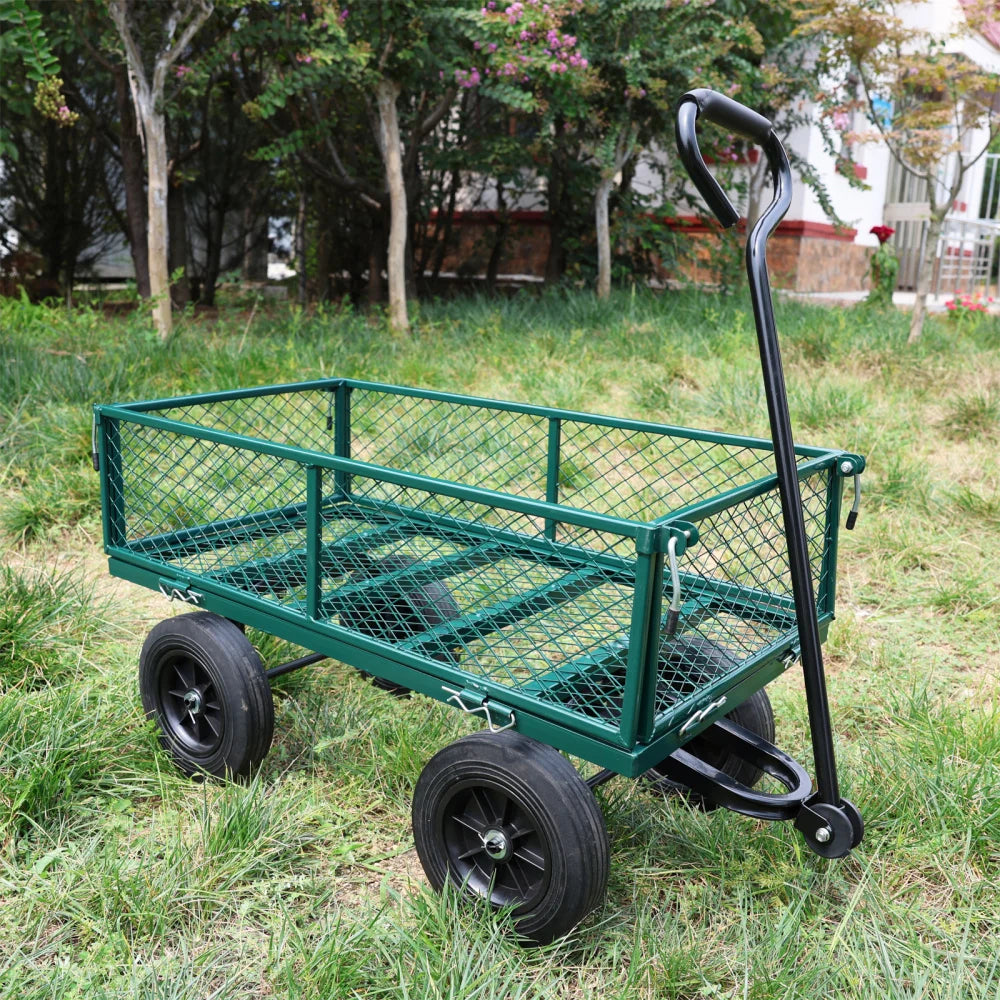 Solid wheels Cart