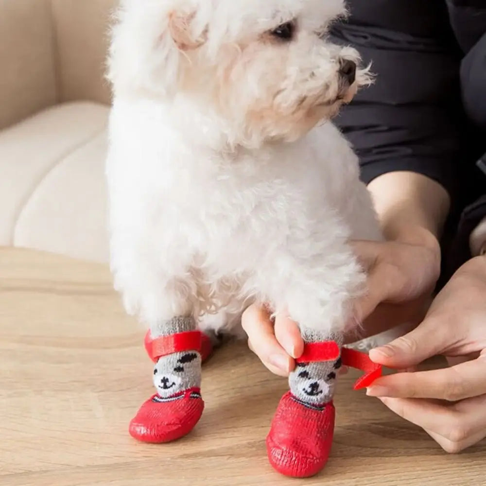 Waterproof Cats /Dogs Rubber Socks Non-slip
