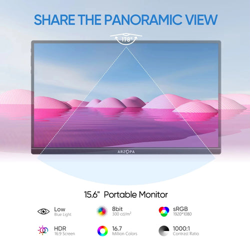 15.6 inch Portable Monitor
