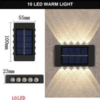 Solar Wall Outdoor Light, Waterproof