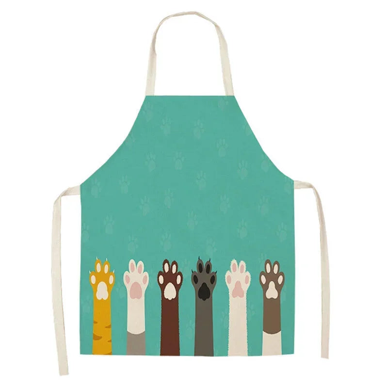 Cartoon Cat Apron