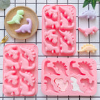 1pc silicone mold,  3D dinosaur shaped