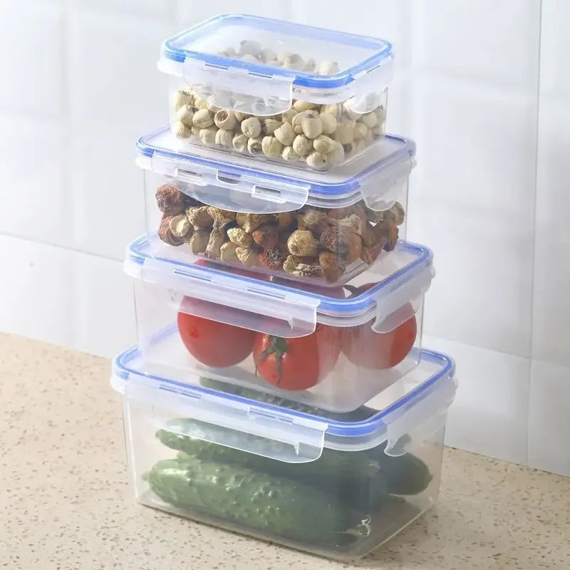 Sealed storage box with lid