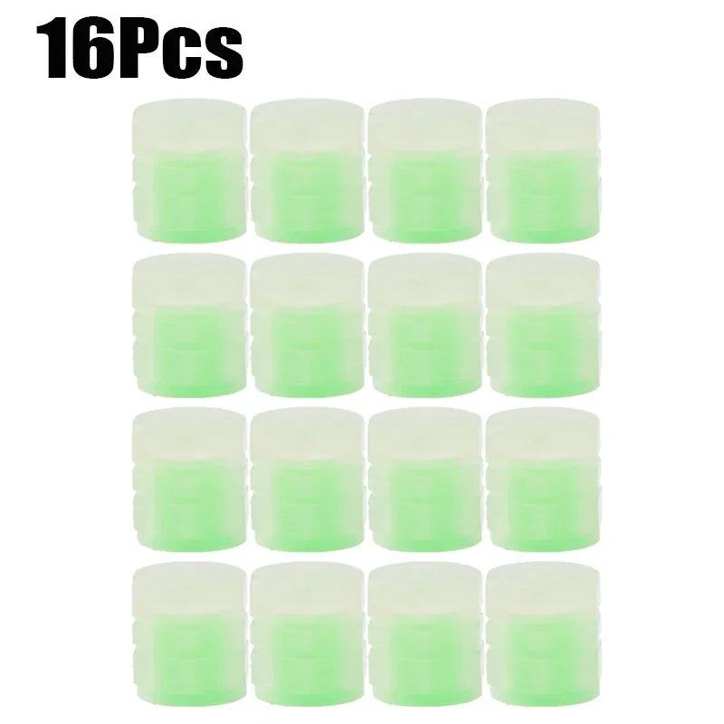 Luminous Fluorescent Car Tire Valve Caps