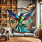 Acrylic Hummingbird Hanging Pendant, Suncatcher