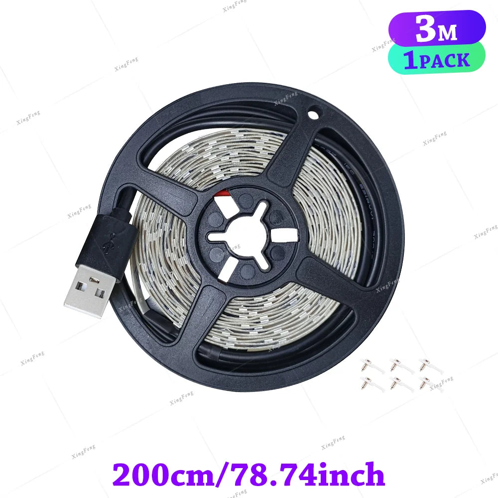 Blacklight strip light, DC 5V, USB plug