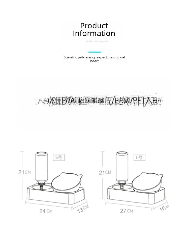 Pet Automatic Watering, Food Dish