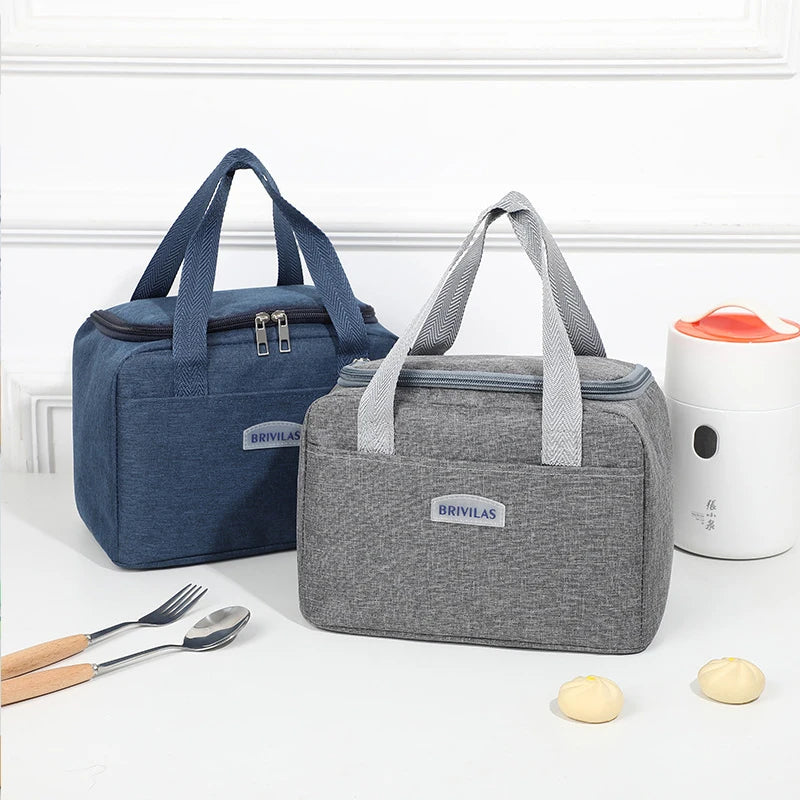 2PCS  Portable lunch bag