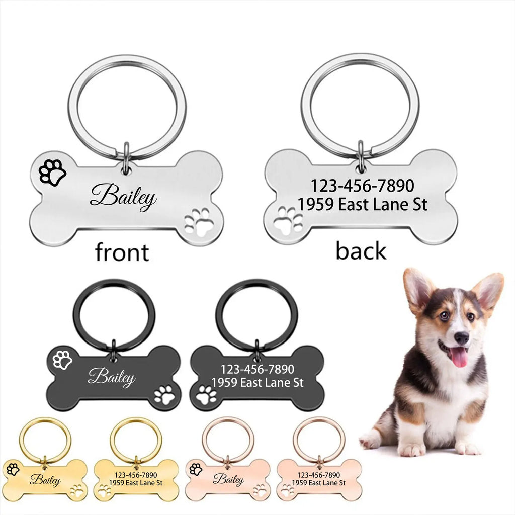 Custom Name , Personalized ID  Tags