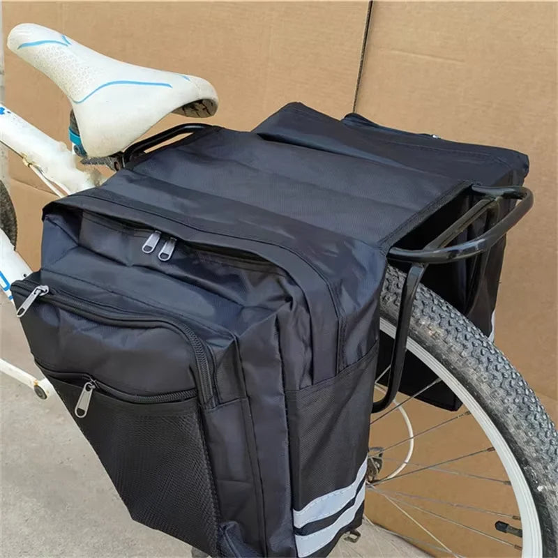 Double Sided Bicycle Rear Rack Bag