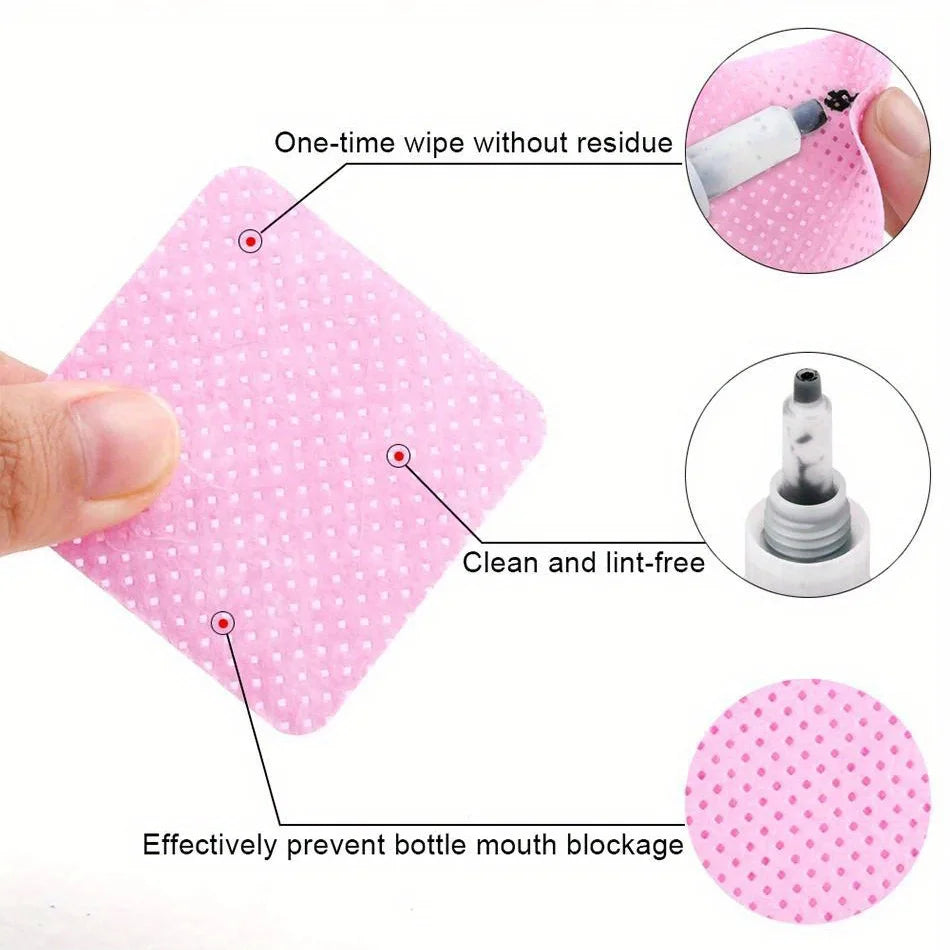 20/600pcs Lint-Free Nail Wipes