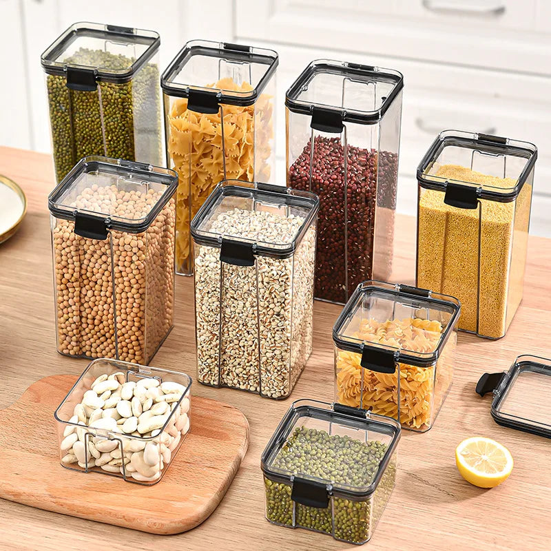 Storage Organizer Jars Set
