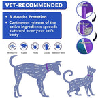 Pet Calming Collar, Adjustable Anxiety Pheromone