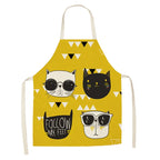 Cartoon Animal Pattern Apron