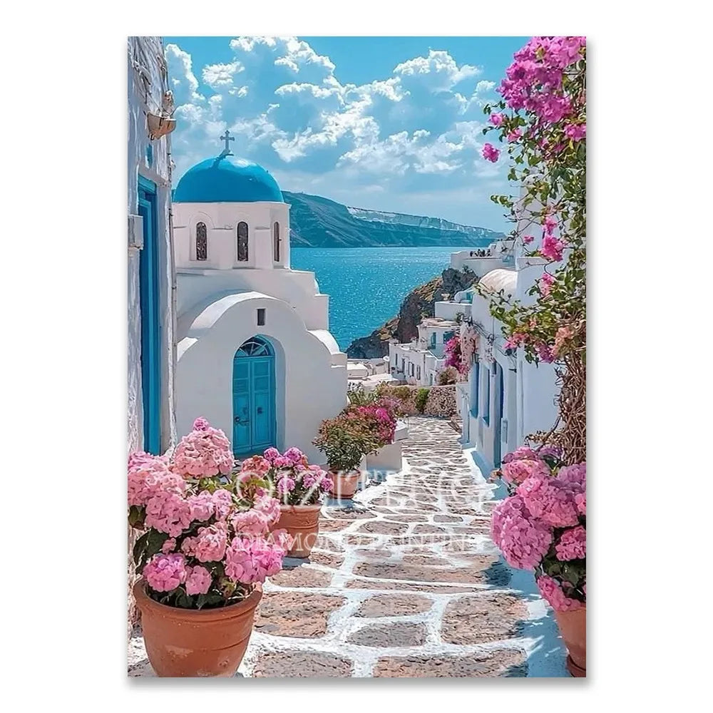 European Diamond Painting Kit Natural Landscape
