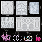 16 Epoxy Casting Molds Set