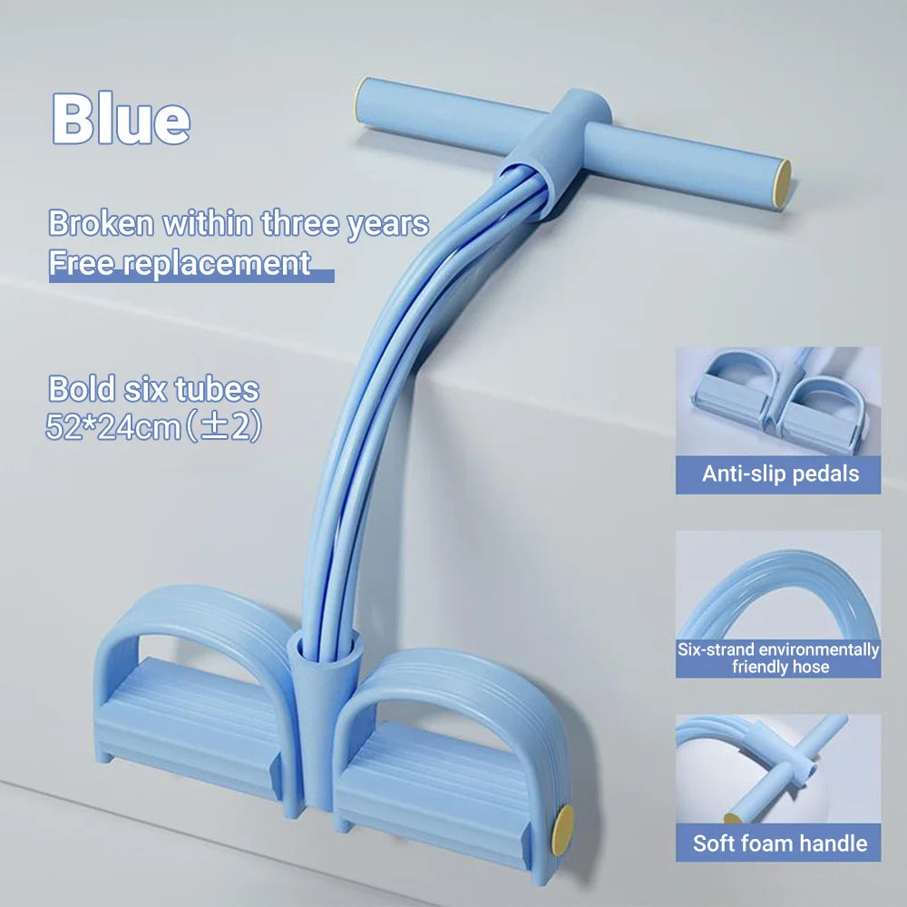 6-Tube Resistance Band Rope