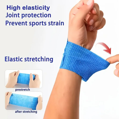 10pcs Self-Adhesive Tape Bandage 2.5/5/10cm