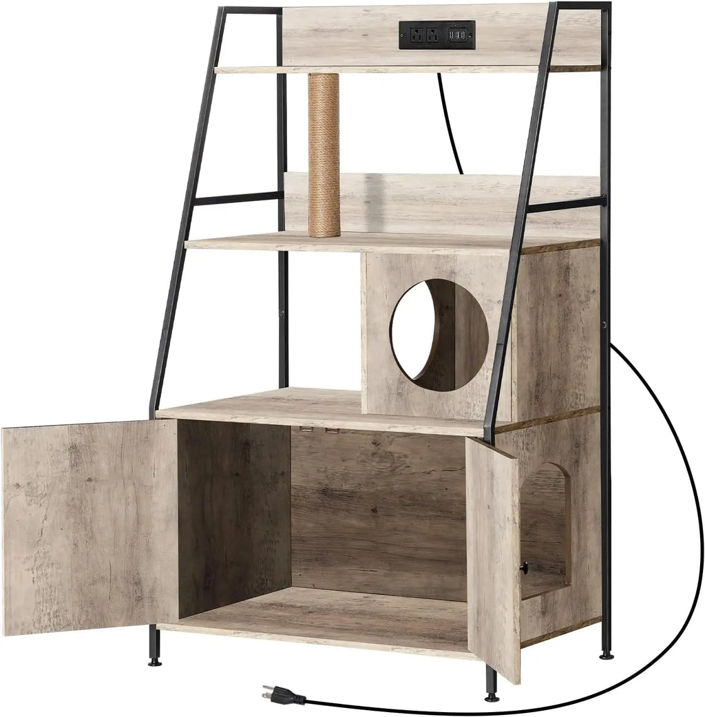 Cat Litter Box / Tree Tower