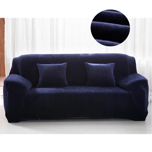Sofa Covers, Velvet 1Pc Free Pillowcase