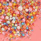 Colorful Pearl Sprinkles Cake Decor