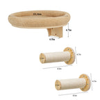 Wall Mounted Ladder /Cat Hammock