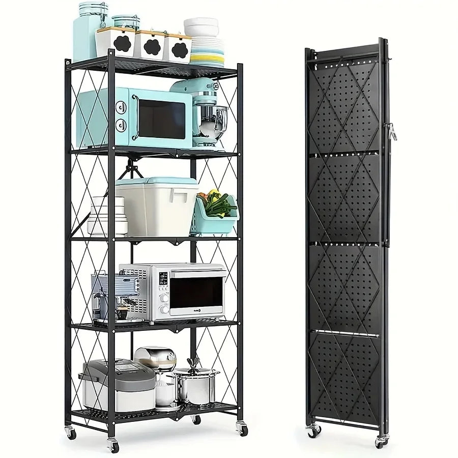 3/4/5-Tier Iron Storage Shelving Unit