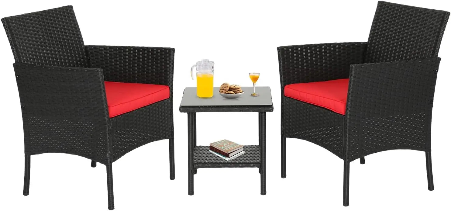 Patio /5 Pc Outdoor Wicker Set