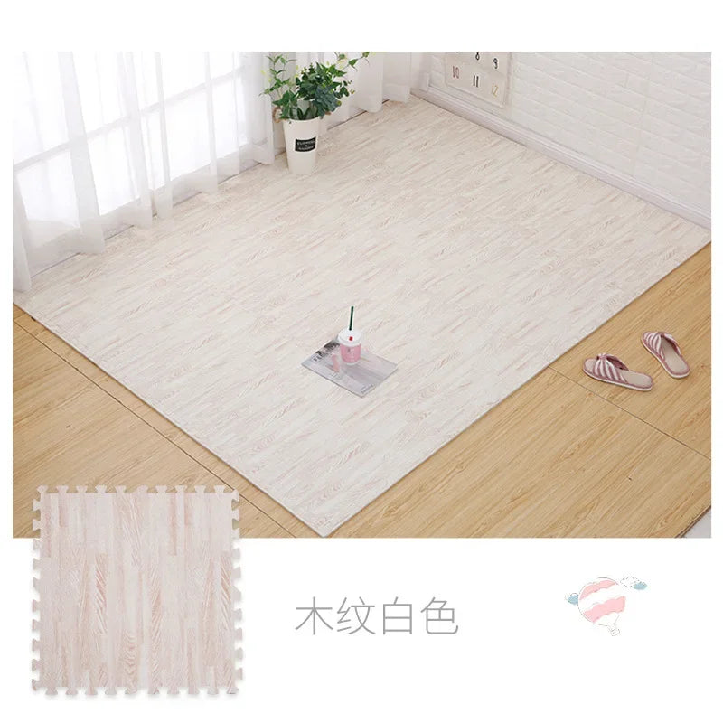 4-20Pcs/ Puzzle Foam Mats 30x30x1CM/ Wood Grain Floor