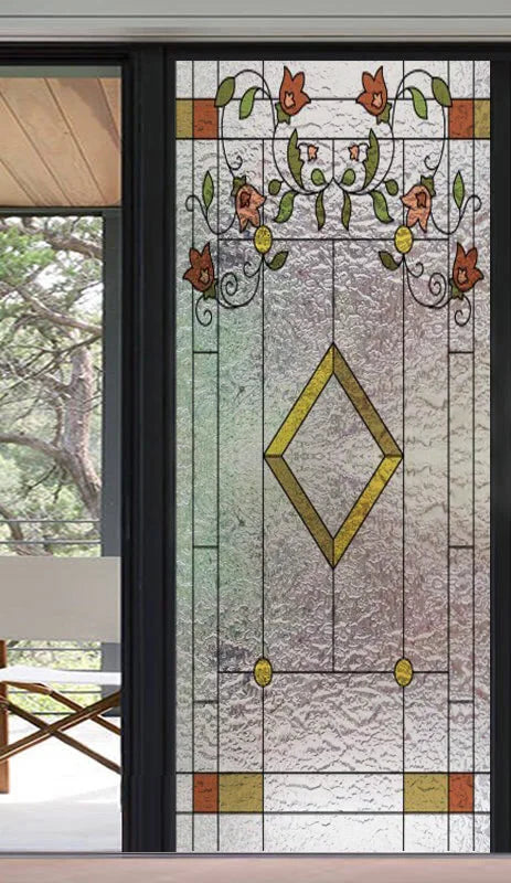 Frosted Stained Glass Window Film