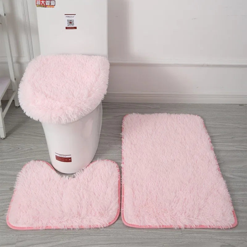 3pc/set Bathroom Rug Set