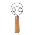 Oak Handle  Danish Dough Whisk
