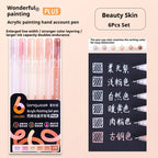 6/24/36/54/72/90 Colors Acrylic Painting Pens