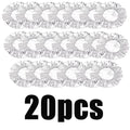 10-60pcs Reusable Aluminum Foil Cover
