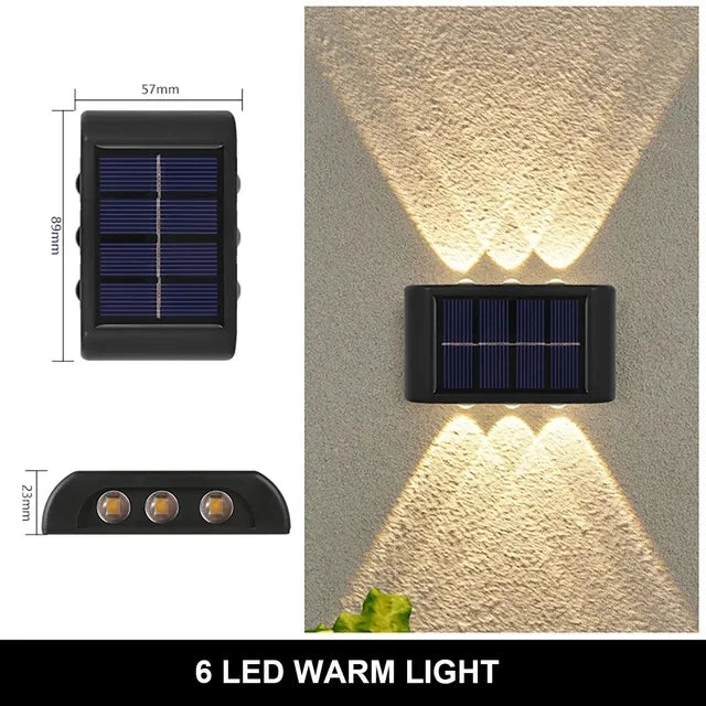 Solar Wall Outdoor Light, Waterproof