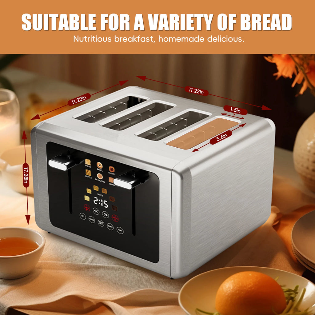 Toaster 4 Slice, Touchscreen
