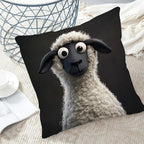 Cute Cartoon Sheep Pillow Cover