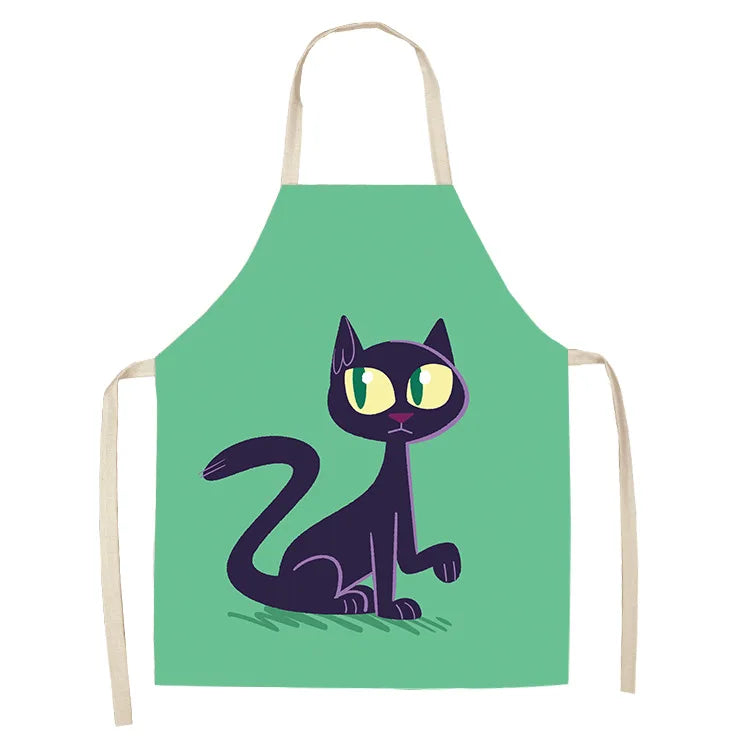 Cartoon Cat Apron