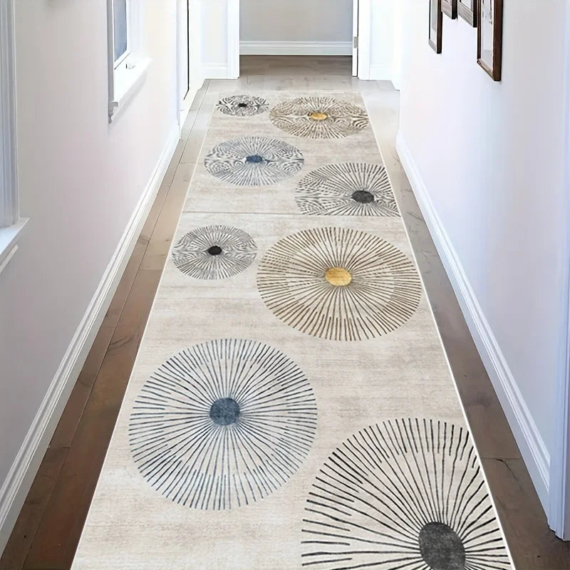 Polka Dot Geometric Rug