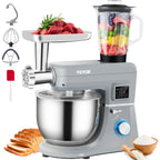 Multifunctional Electric Mixer with 6 Speeds