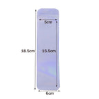 50pcs Holographic Zipper Small Food Storage