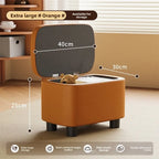 Stool Storage Ottoman Seat